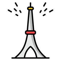 Eiffel tower icon