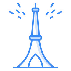 Eiffel tower icon