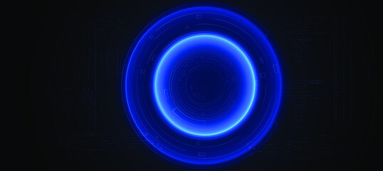 technology background and power button and main board or CPU  and transistor processing and digital encryption