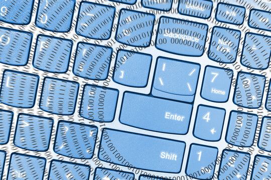 Keyboard and binary code