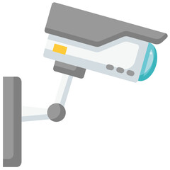surveillance flat icon