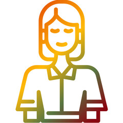 housekeeping gradient icon