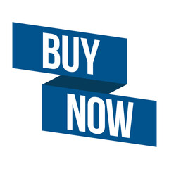 Buy now blue  badge for online-shopping and social posts
