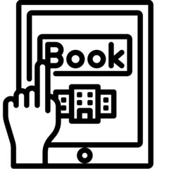 booking line icon