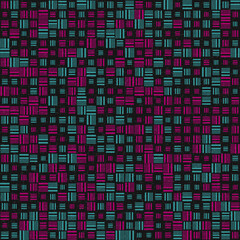 Abstract Geometric Pattern generative computational art illustration