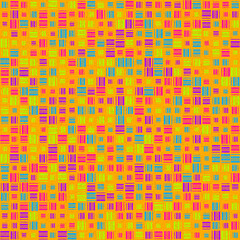 Abstract Geometric Pattern generative computational art illustration
