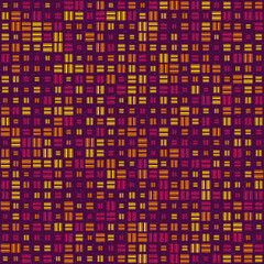 Abstract Geometric Pattern generative computational art illustration