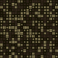 Abstract Geometric Pattern generative computational art illustration