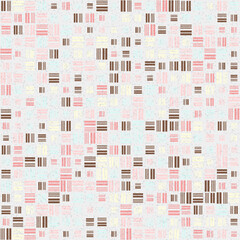 Abstract Geometric Pattern generative computational art illustration
