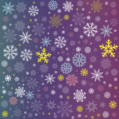 colored snow Christmas winter decor backdrop