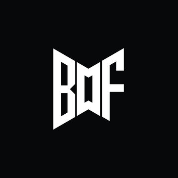 BDF letter logo creative design. BDF unique design, BOF letter logo creative design. BOF unique design