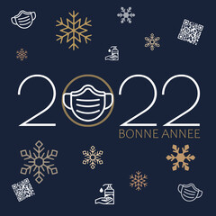 2022 bonne année covid