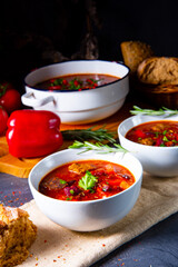 Spicy Mexican style beef with beans