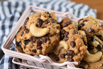 Chocolate Chip Cookies with Cashews