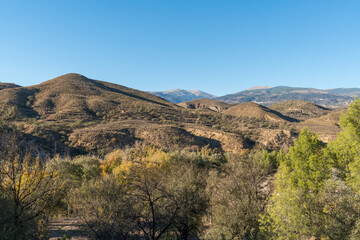 mountainous landscape in southern Spain