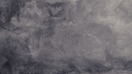 The old cement wall was weathered, the surface was scratched, the surface was scratched and damaged. For a mysterious retro-conservative background.