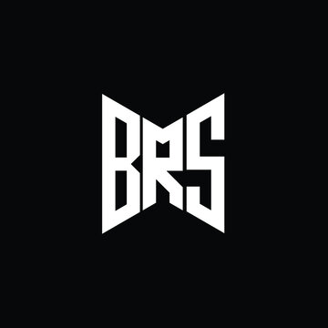 BRS letter logo creative design. BRS unique design