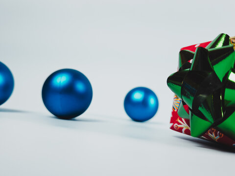 Christmas gifts and balls