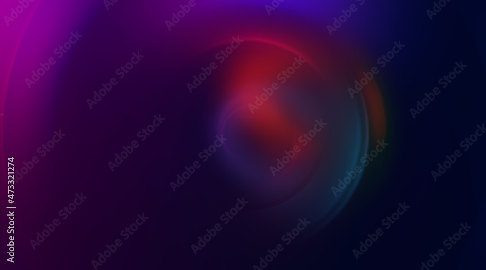 Poster dark abstract futuristic background with ultraviolet neon glow. laser neon lines, waves.