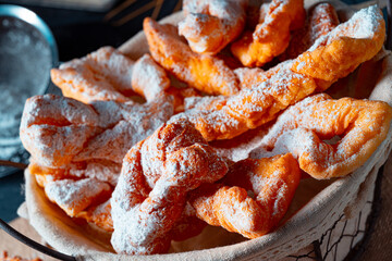 Raderkkuchen is a traditional Polish lard pastry.
