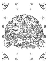 Christmas colouring book 