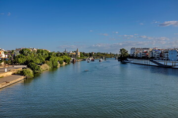 Obraz premium Rive du Guadalquivir. Séville. Espagne.