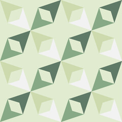 Abstract seamless geometric pattern of triangles and diagonals. Vector illustration