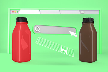 Juice Bottle Website