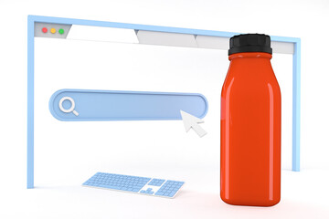 Juice Bottle Website