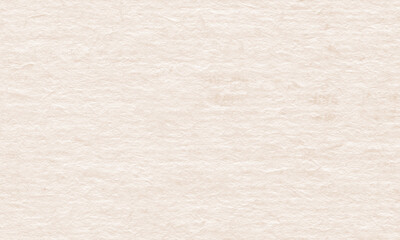 Texture of old organic light cream paper, background for design with copy space text or image. Recyclable material, has small inclusions of cellulose