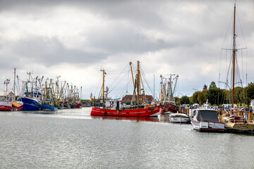 Hafen in Büsum an der Nordsee