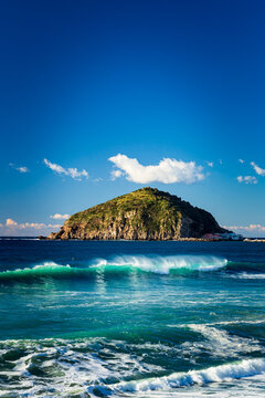 Spiaggia dei Maronti, mare mosso Ischia