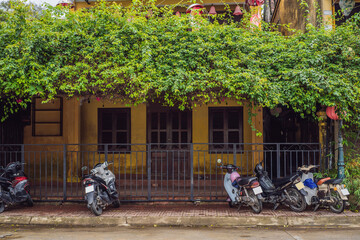 Fototapeta na wymiar Hoi An ancient town, Vietnam. Vietnam opens to tourists again after quarantine Coronovirus COVID 19