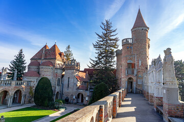 biggest building made by one man in Szekesfehervar Hungary called Bory var castle