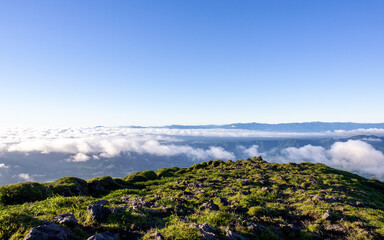 阿蘇山高岳からの眺め