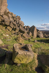 Old stone trough in the Peak District