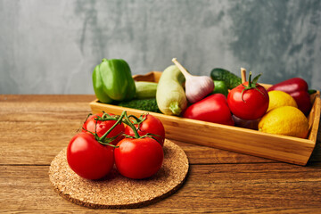 food natural product summer season agriculture view from above