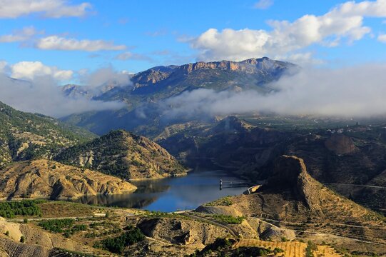 The El Portillo reservoir is located on the Castril river.