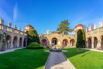 biggest building made by one man in Szekesfehervar Hungary called Bory var castle