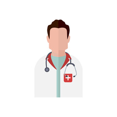 Fototapeta premium doctor, doctor icon, vector illustration