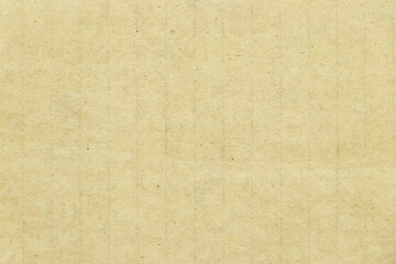 Closed up of brown color corrugated paper textured background used as wallpaper, decoration, design element