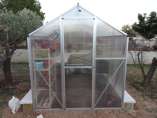 Garden Greenhouse in Valencia, Spain