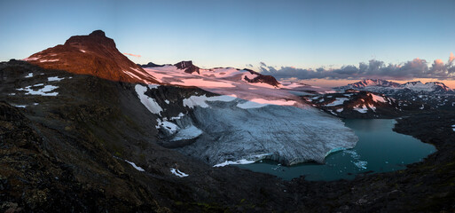 Mighty landscape of Norway