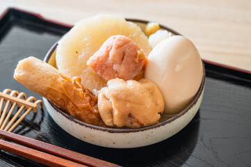 冬の料理　おでん