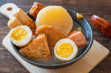 手作りのおでん