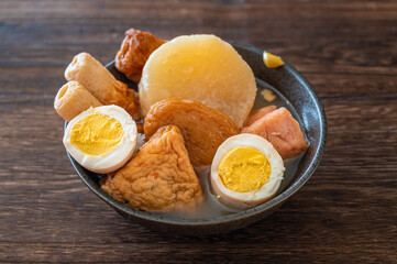 手作りのおでん