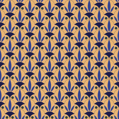 classic ornament tile fleur de lis pattern mosaic