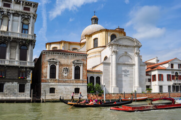 Fototapeta na wymiar San Geremia (Chiesa dei Santi Geremia e Lucia) church in Venice
