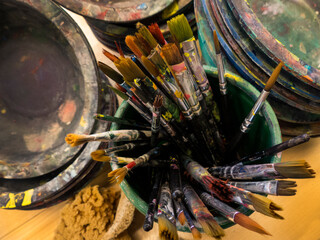 paint brushes