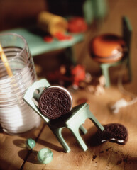 cookies and milk